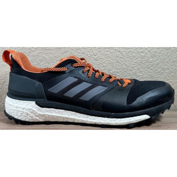 Adidas CG4025 Supernova Boost Trail Running Shoes Mens Size 12 - Black Carbon - Picture 10 of 13